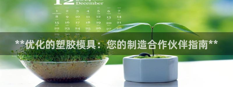 太阳成集团com：**优化的塑胶模具：您的制造合作伙伴指南**