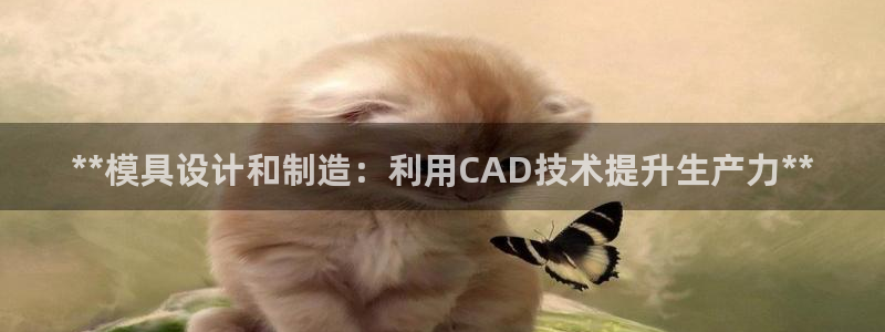 古天乐太阳网城：**模具设计和制造：利用CAD技术提升生产力**