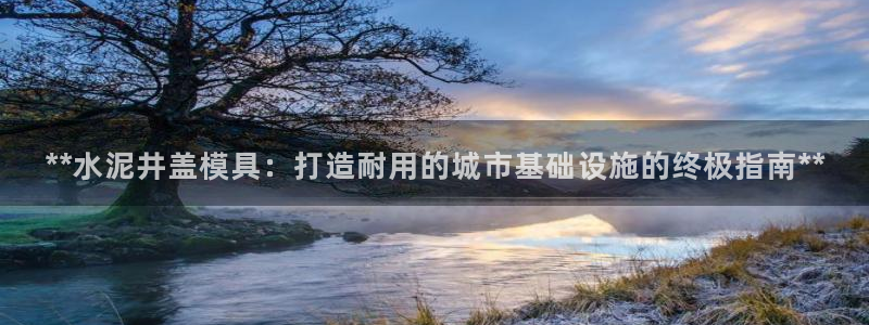 太阳集团是真的吗：**水泥井盖模具：打造耐用的城市基础设施的终极指南**