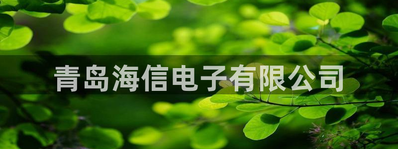 古天乐只有太阳能黑他：青岛海信电子有限公司