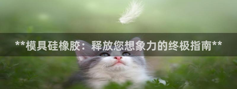 太阳成集团娱乐网站：**模具硅橡胶：释放您想象力的终极指南**