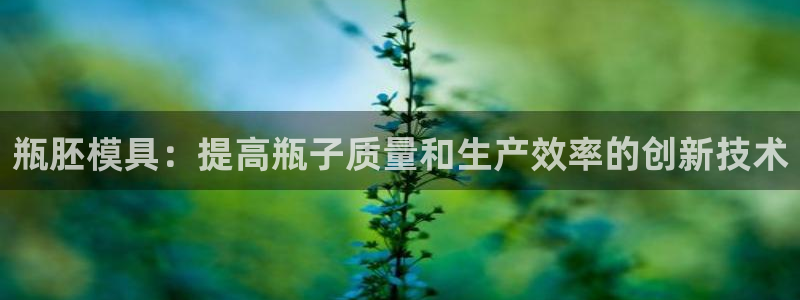 2138cn太阳集团古天乐：瓶胚模具：提高瓶子质量和生产效率的创新技术