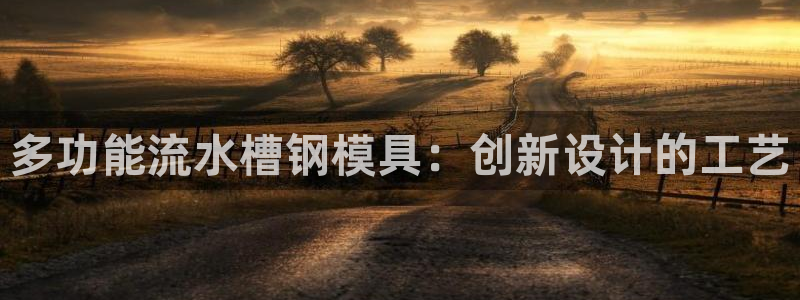 太阳集团地址：多功能流水槽钢模具：创新设计的工艺
