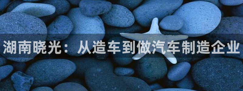 太阳成集团tyc234cc：湖南晓光：从造车到做汽车制造企业