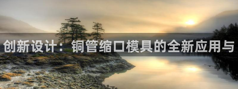 太阳成集团tyc234cc：创新设计：铜管缩口模具的全新应用